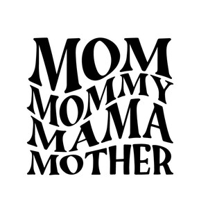 Mom Mommy Mama Mother PNG