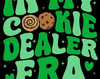 Cookie Dealer Era png digital download