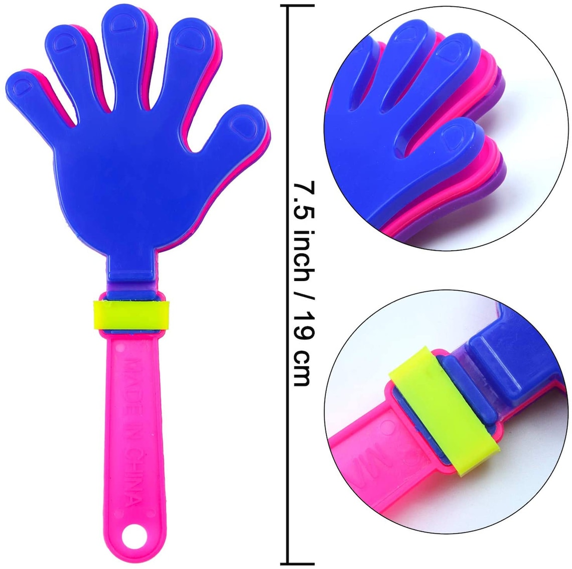 40 Pieces Plastic Hand Clappers Noise Makers Noisemaker Game Etsy