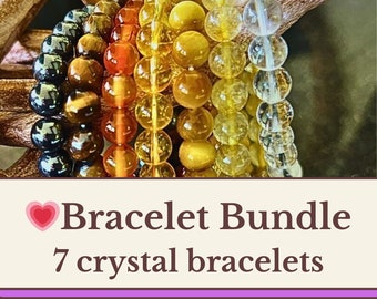 2024 CRYSTAL BRACELET BUNDLE (All 7 Bracelets)