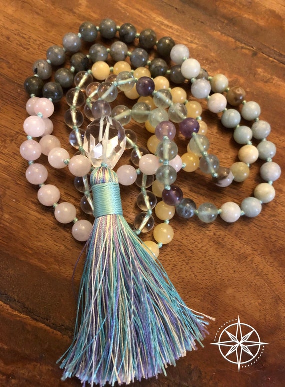 The Journeymaker Mala 108 Bead Ethically Sourced Crystal
