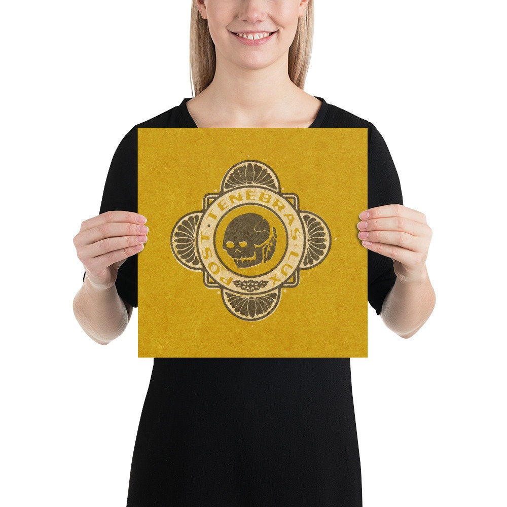 『Post tenebras lux』 Post Tenebras Lux Print - Etsy