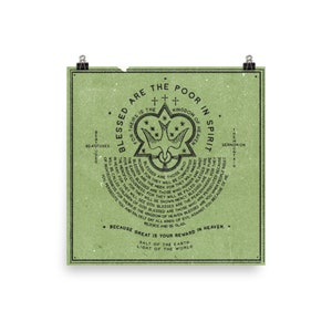 Beatitudes Print