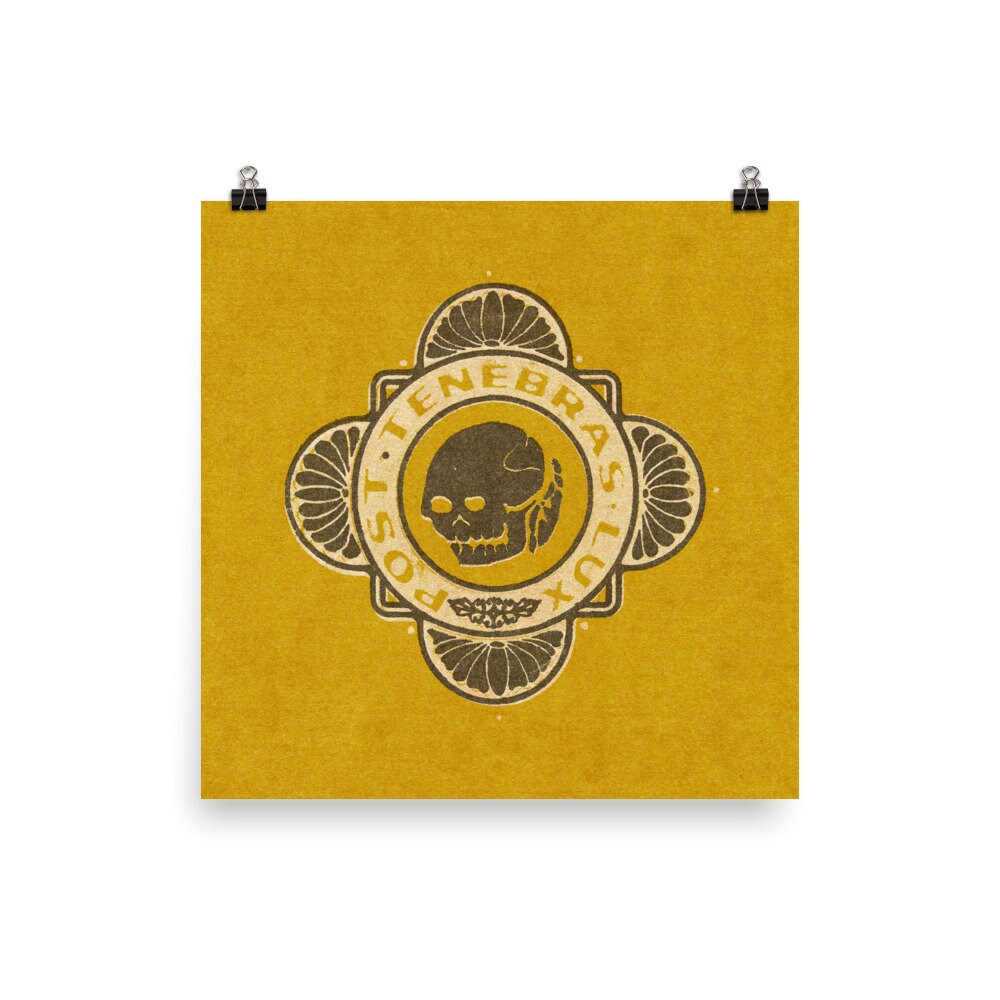 『Post tenebras lux』 Post Tenebras Lux Print - Etsy