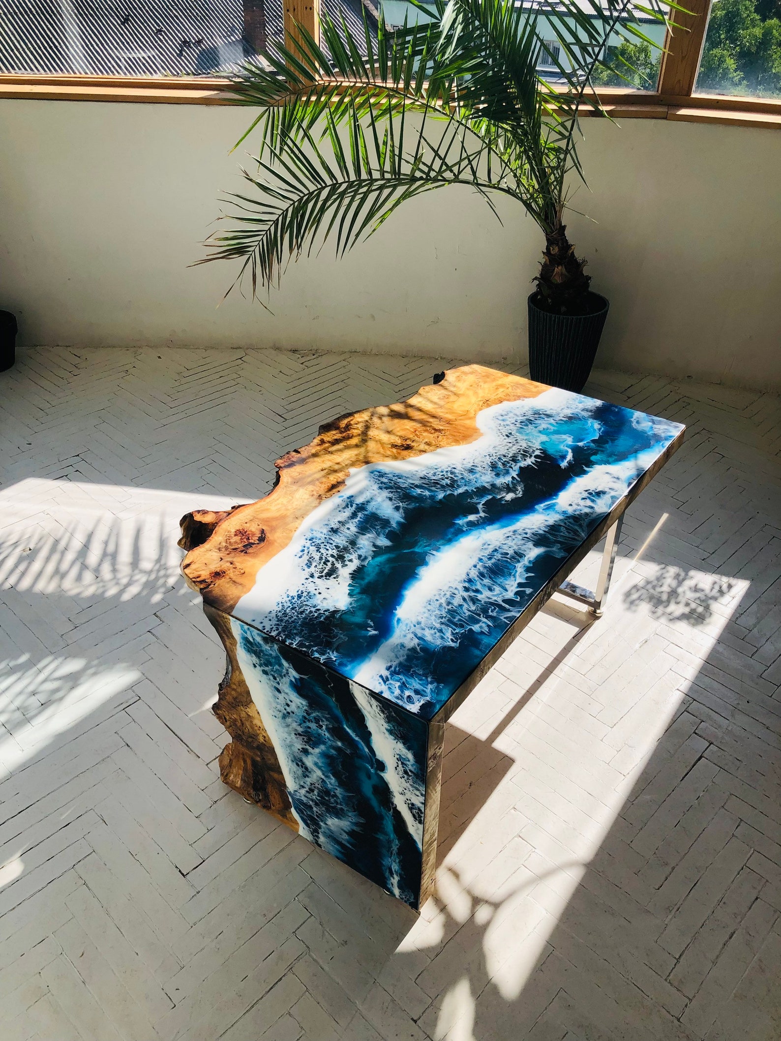 Epoxy resin coffee table epoxy resin table resin table top Etsy