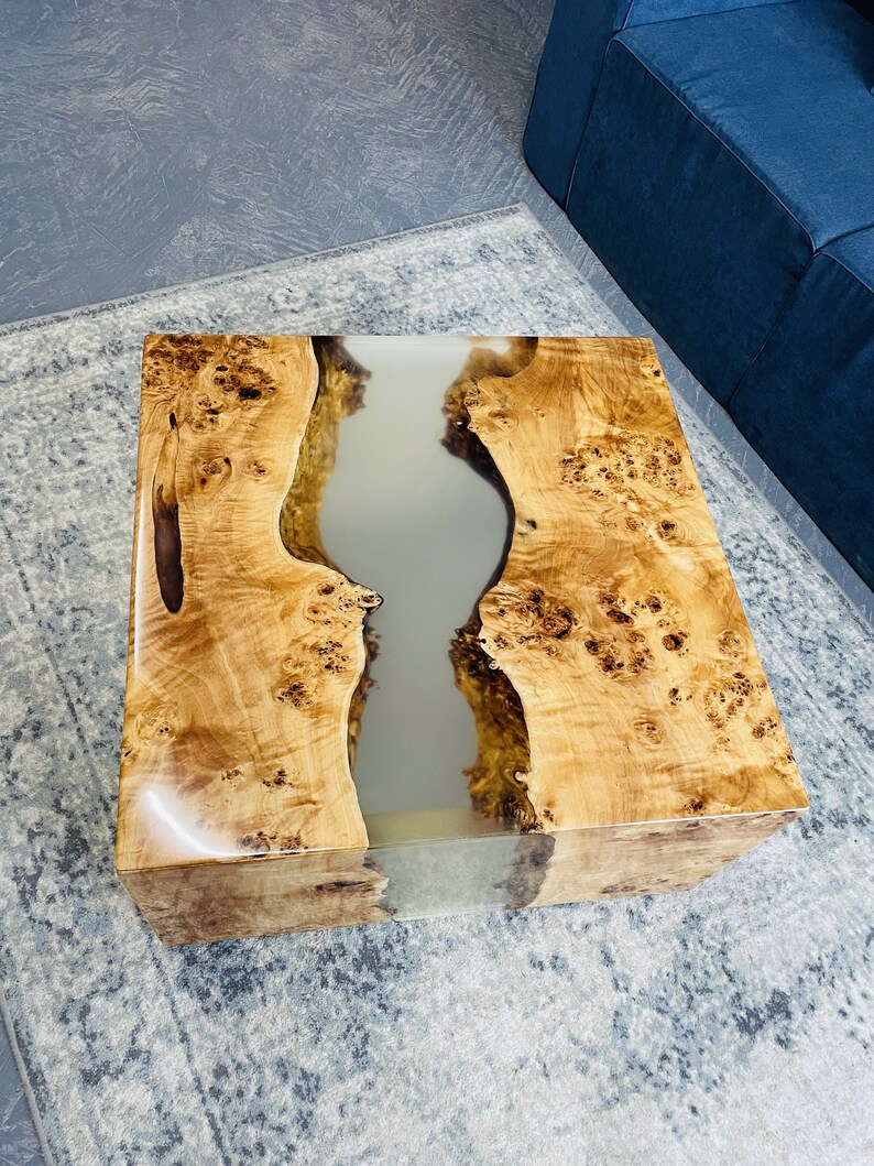Dining Epoxy Table Wood Epoxy Resin Table Handmade Poplar Etsy