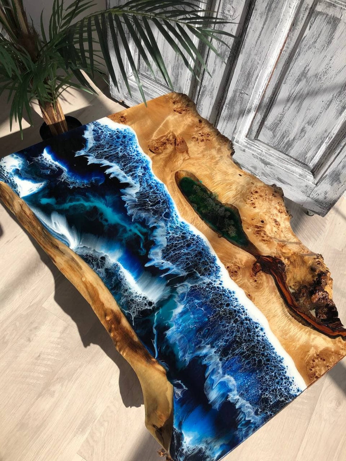 Beach Sand Epoxy Table at Porter Crane blog