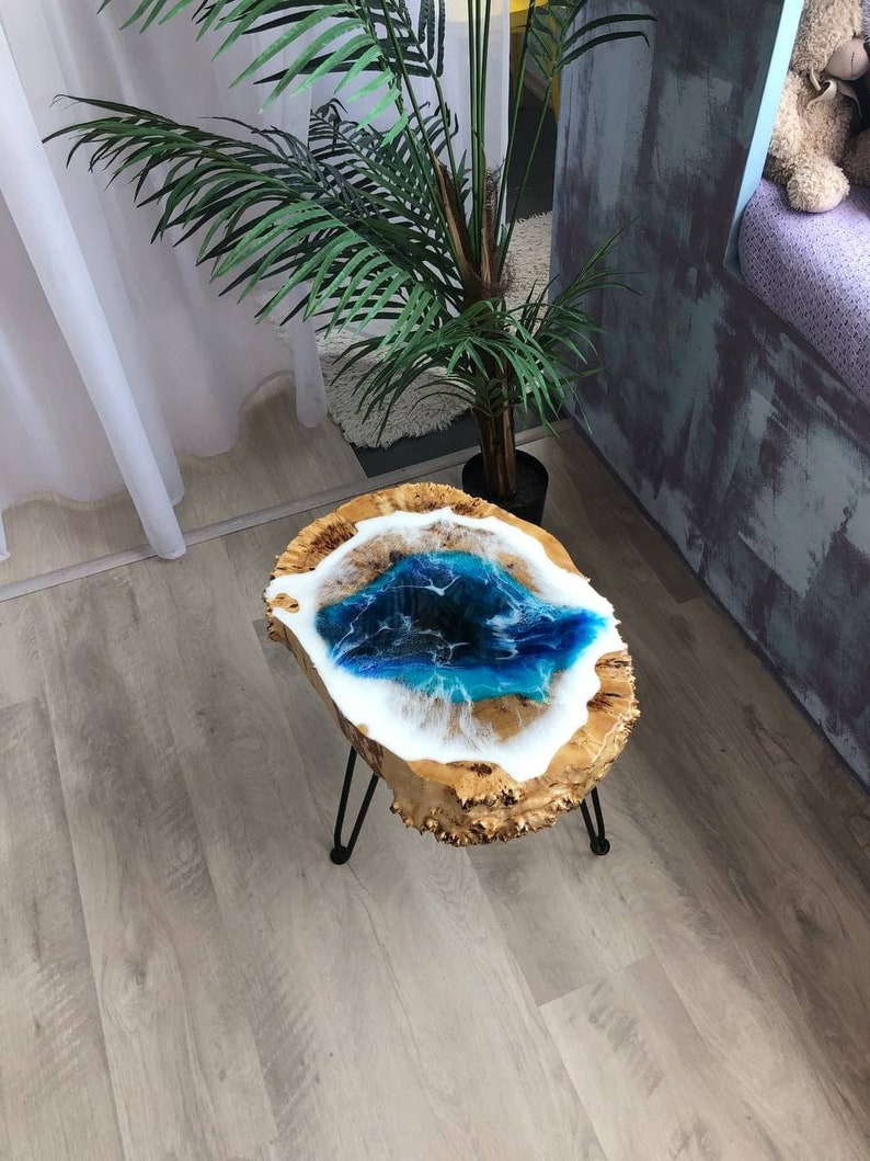 Epoxy Resin Coffee Table Epoxy Coffee Table Ocean Table Etsy