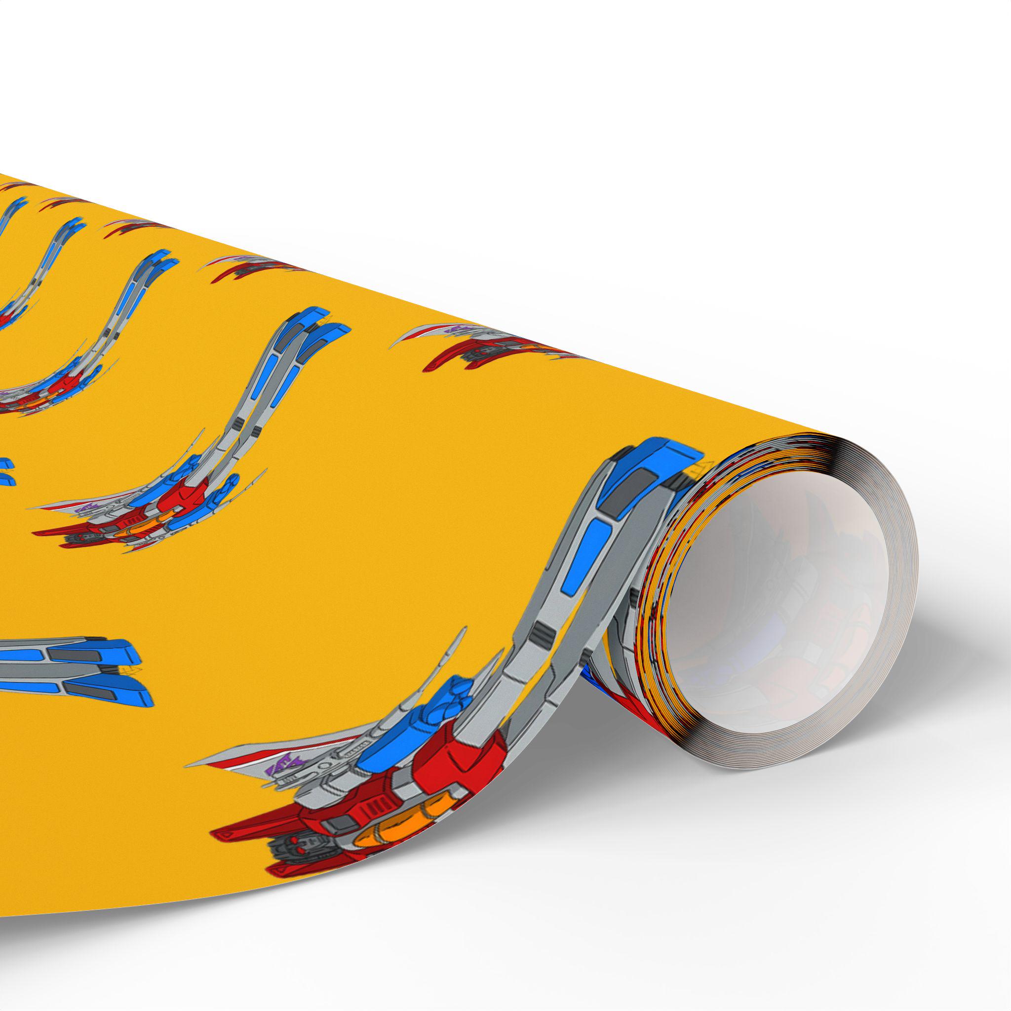 Transformers Wrapping Fun Transformers Wrapping Paper, Starscream Colorful Gift Wrap, Custom ...