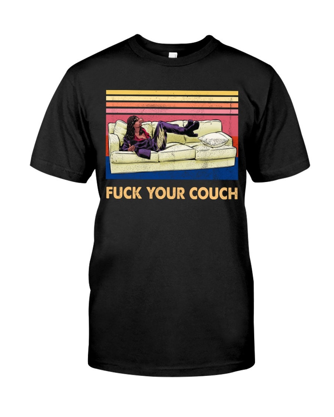 Fuck Your Couch Classic TShirt Best Of Your Couch Funny Etsy