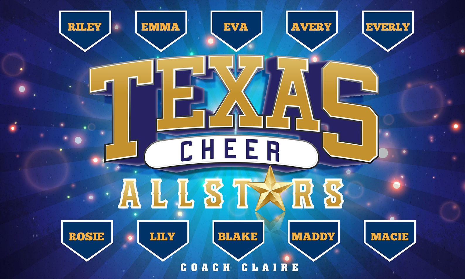 Cheer Banner Cheer Banners Cheer Team Banner Team Banners Etsy UK