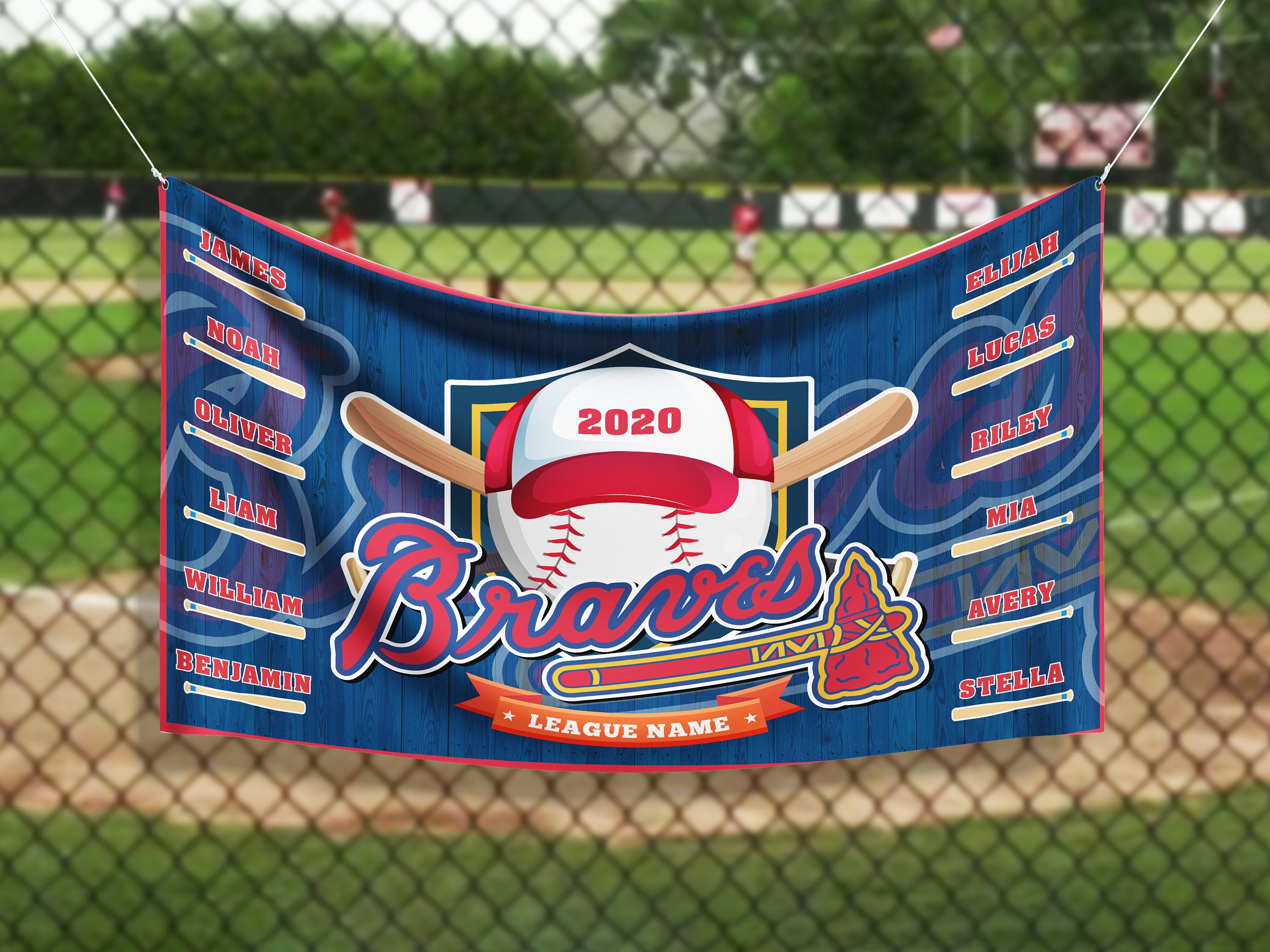 T-Ball Banner TBall Banners Baseball Banner Team Banners | Etsy