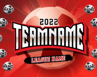 Custom Soccer Team Vinyl Banner: Durable Sports Banner