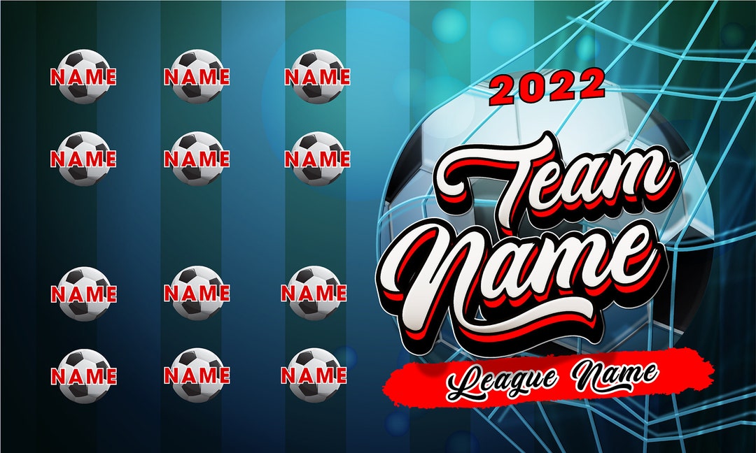 Soccer Banner, Soccer Banners, Soccer Team Banner, Team Banners, Custom
