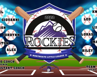 T-Ball Banner, TBall Banners, Baseball Banner, Team Banners, Softball Banners, Vinyl Banner, Sports Banners, Sports Team Banners