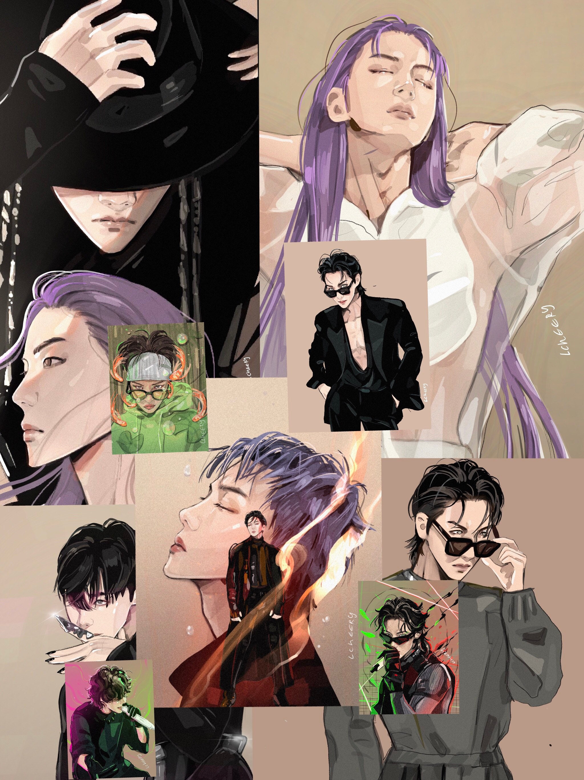 Jhope Birthday Bundle Collection Keychain - Etsy