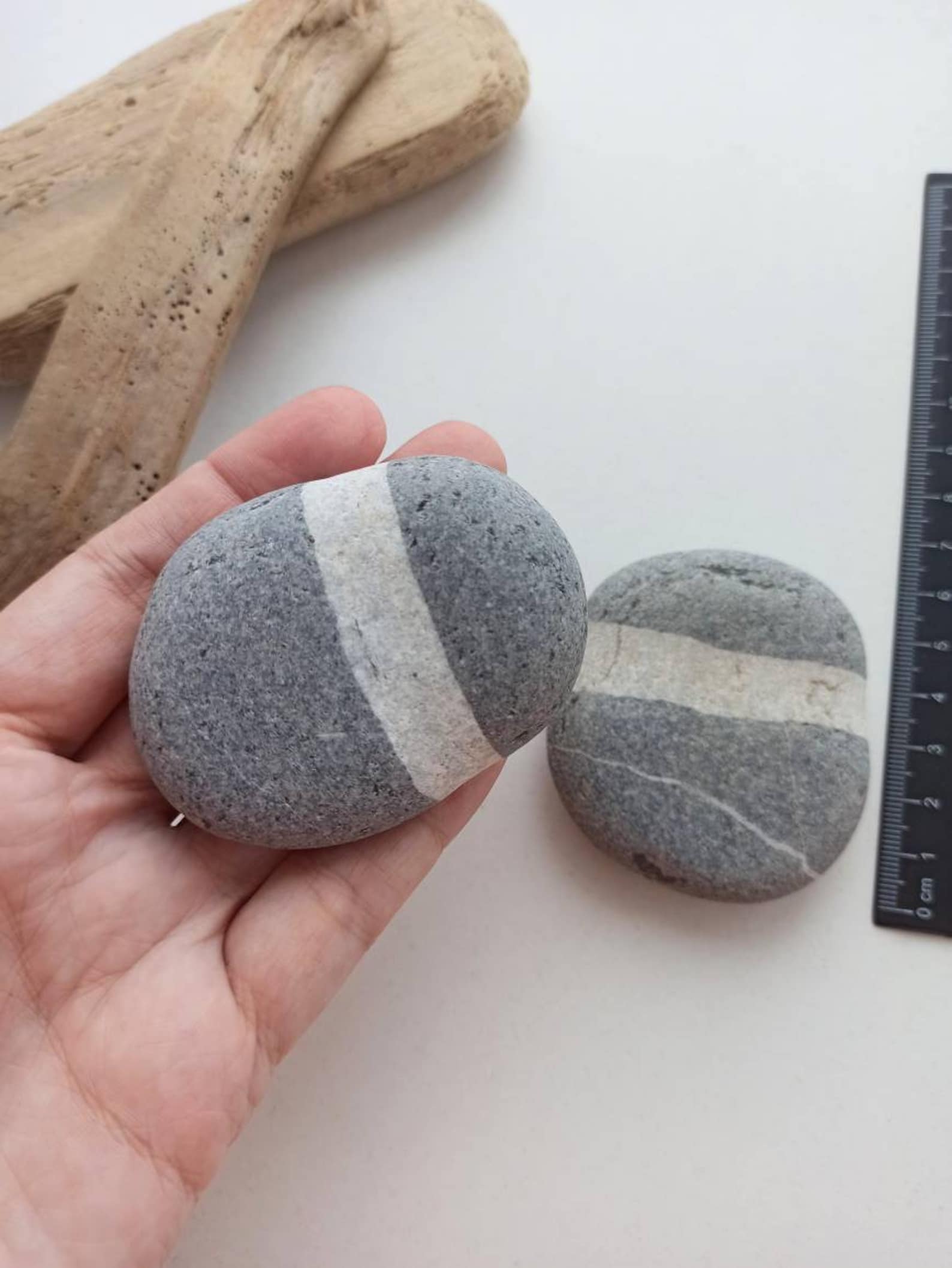 2 pcs Wishing Stones Sea stones Spiritual Gift Lucky Stone Etsy