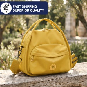 MS-Origin Waterproof Nylon Crossbody Bag for Commute and Travel 4 Color Aesthetic Shoulder Purse Multi Pocket Handbag Gift for Her 4 Colors