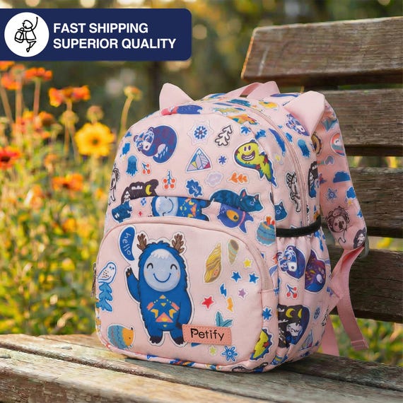 Yoga Cat Kids Backpack - 12-inch Toddler Adventure Bag - Etsy Yoga Cat Kids Backpack - 12-inch Toddler Adventure Bag - Etsy