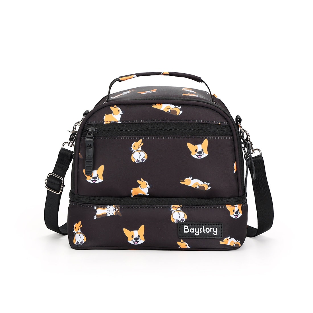 タグ付き】OUAT office bag Black Corgi