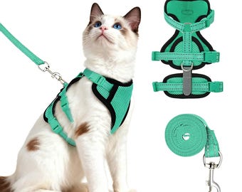 Mynwood Escape-Proof Cat Jacket & Harness – Handmade, Made-to-Measure Denim Harness For Adult Cats - View #4