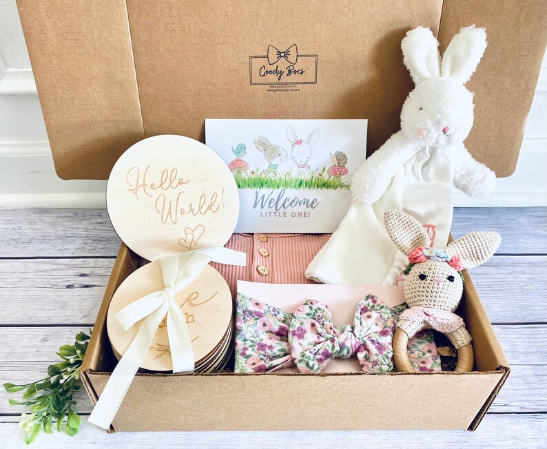 5 Piece New Baby Gift Box Set Baby Gift Set Baby Etsy