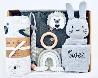 Baby Boy Geschenk, Geschenk für neuen Baby Jungen, Baby Boy Geschenkbox, Baby Boy Shower Geschenk, Geschenk für neue Mutter, Neugeborenen Geschenk, personalisierte Baby Geschenk