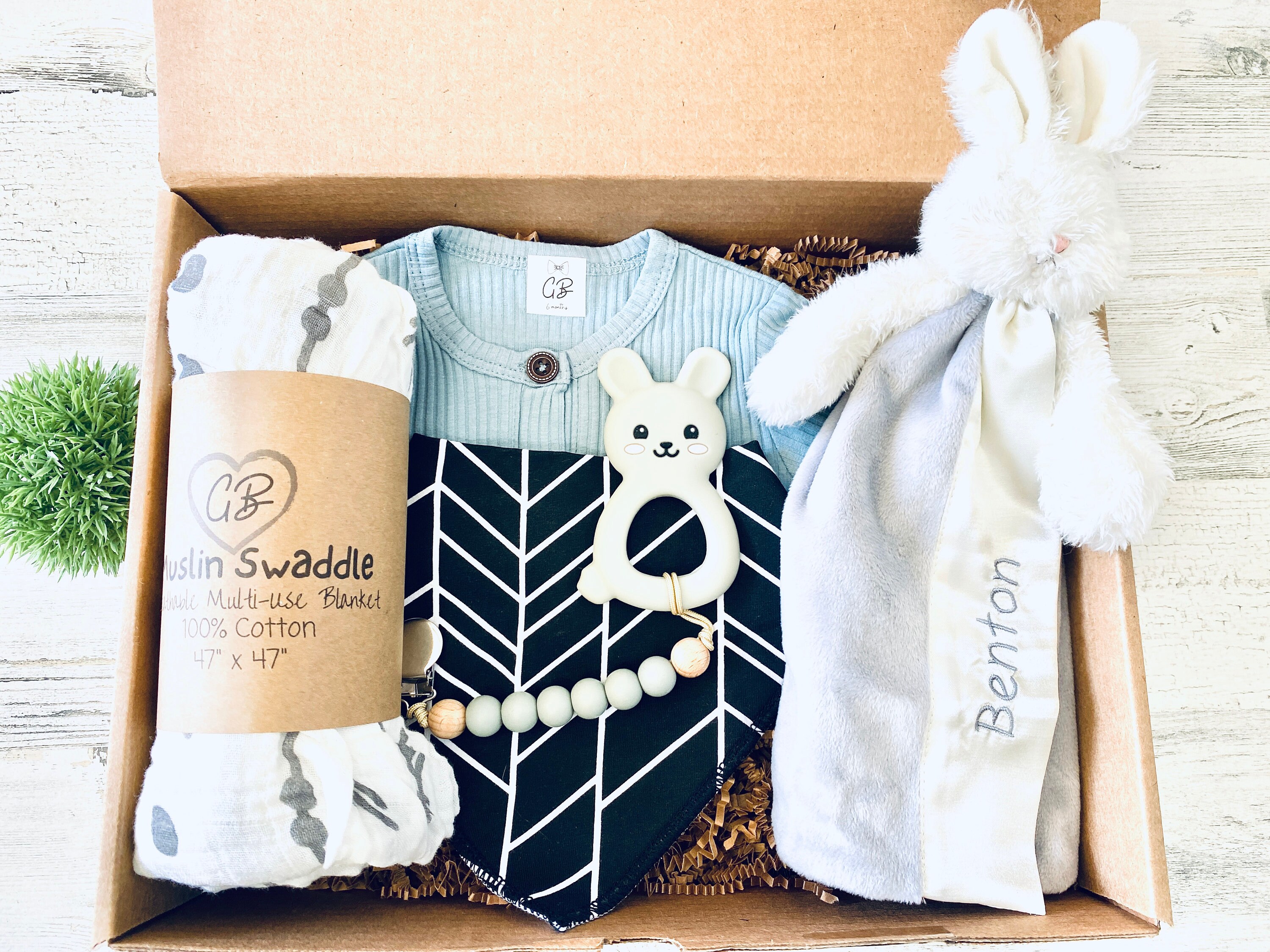 Custom Baby Gift New Baby Gift Little One Gift Set Etsy