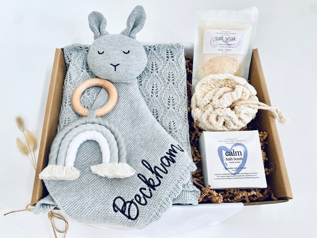 Care Package for New Mom, Gift for New Mom, Gift for Newborn Baby Boy
