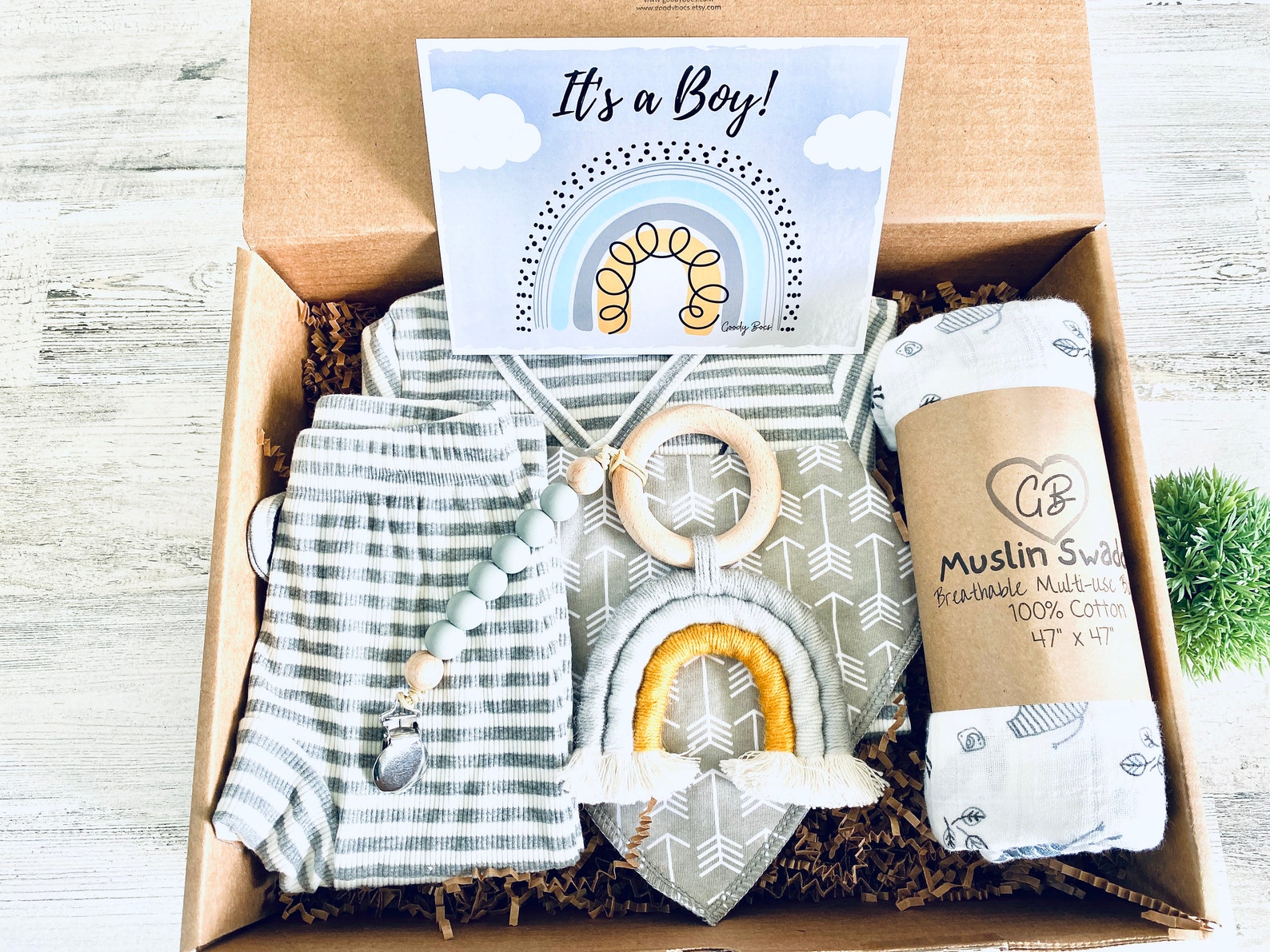 Nouveau coffret cadeau de bébé garçon ensemble de cadeau de Etsy