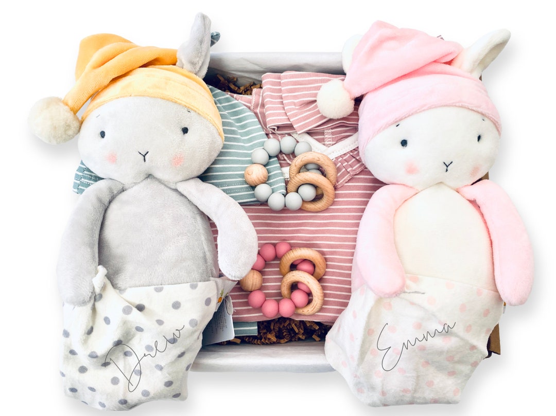 Gift for Twin Boy and Girl Twins Gift Gift Basket for Twins Etsy