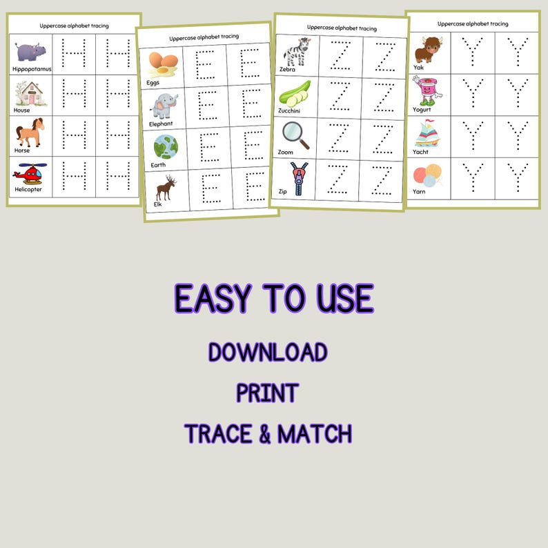 Beginning Sounds Worksheets | Letter Sounds Matching Activity ...