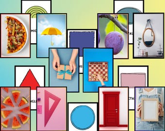 Jeu de tri à télécharger | Activité de tri de formes pour enfants d'âge préscolaire | PDF d'apprentissage imprimable