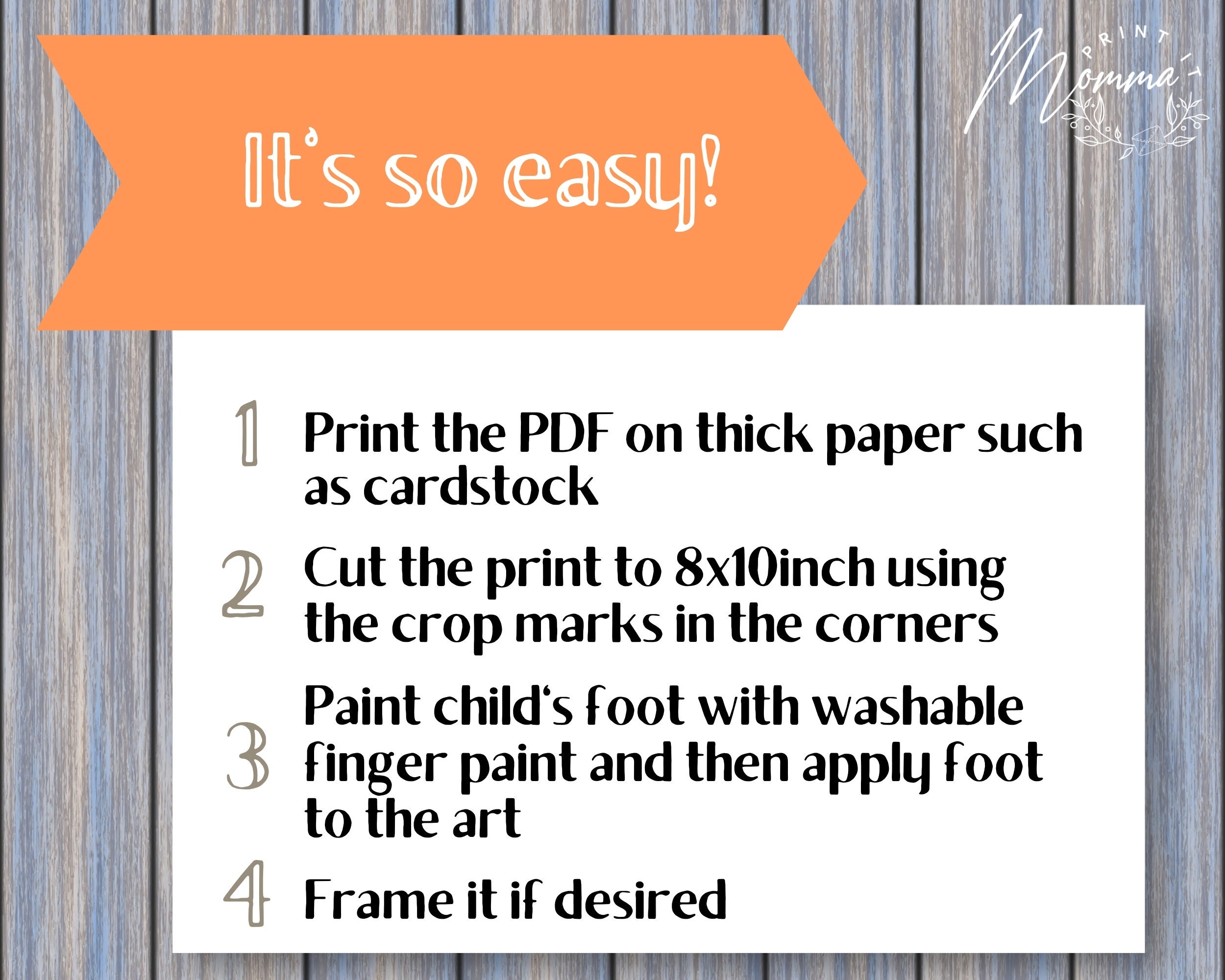 Father's Day Gift From Kids Printable Just Like My Daddy Handprint ...