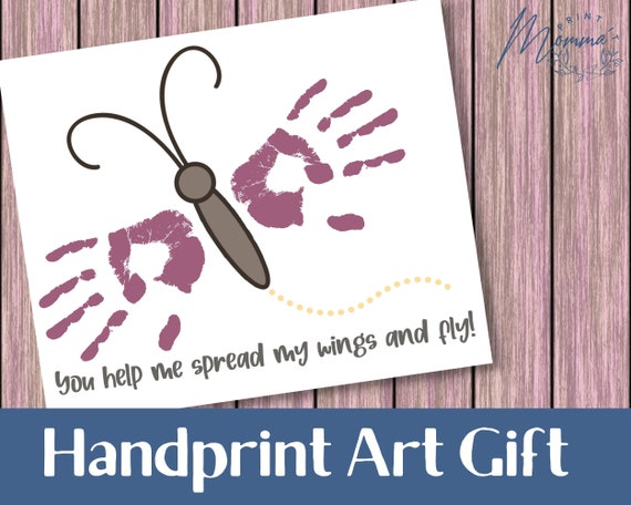 Mother's Day Butterfly Gift From Kids printable