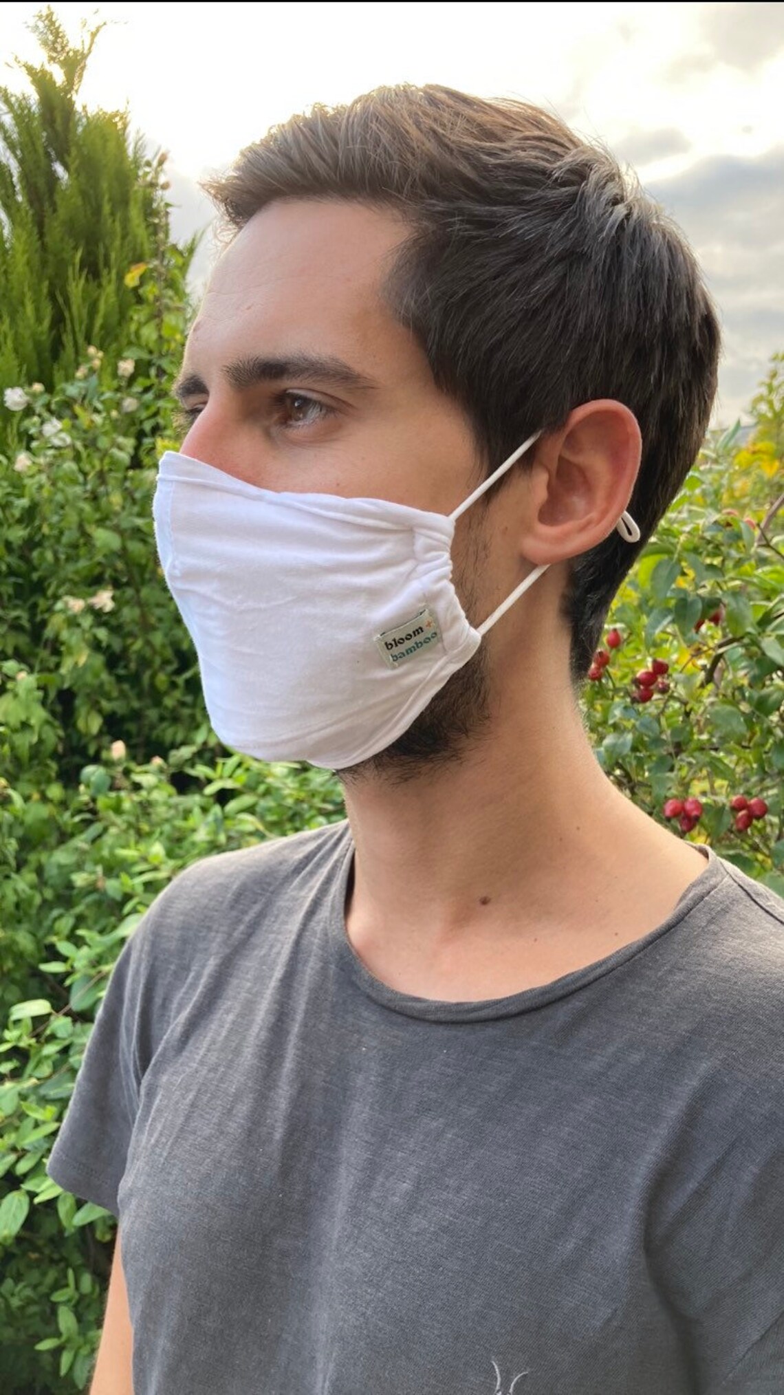 Pack of 2 Bamboo Face Masks washable reusable and super Etsy