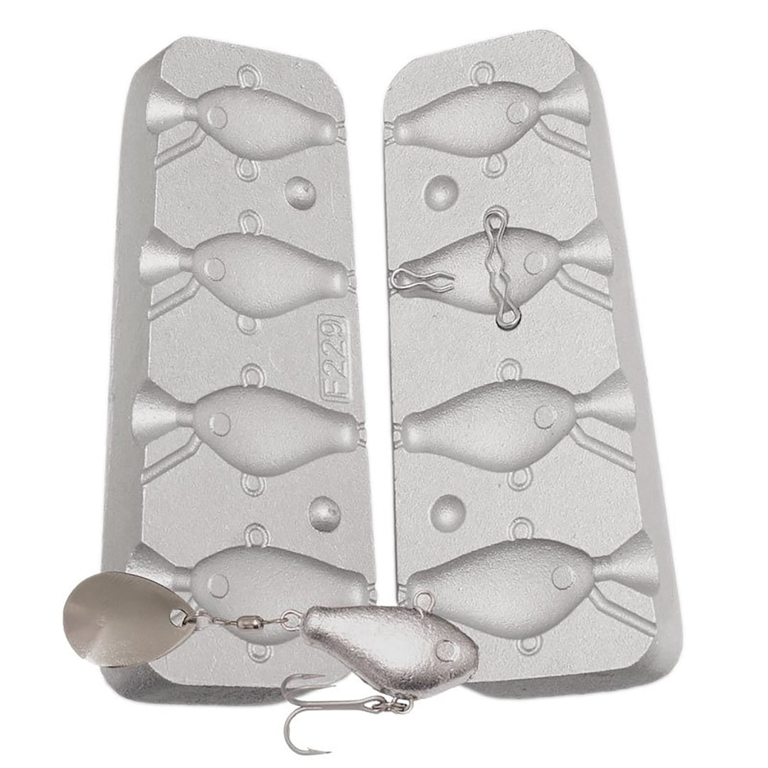 Spinner Bait Jig Fishing Mold 8101214g Freshwater Fishing Etsy