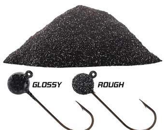 Plastic Coating Powder for Fishing Weights Color: Black Gravel