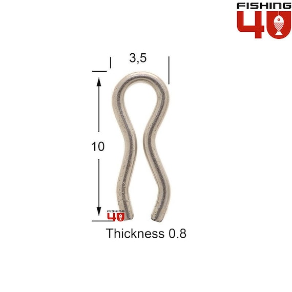 Scellés de plomb en plastique 1000 pièces de 9 mm