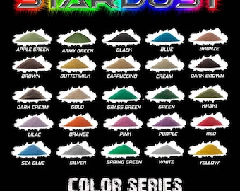 Stardust Plastic Coating Powder for Fishing Weights All Colors 100 g ≈ 3.53 oz