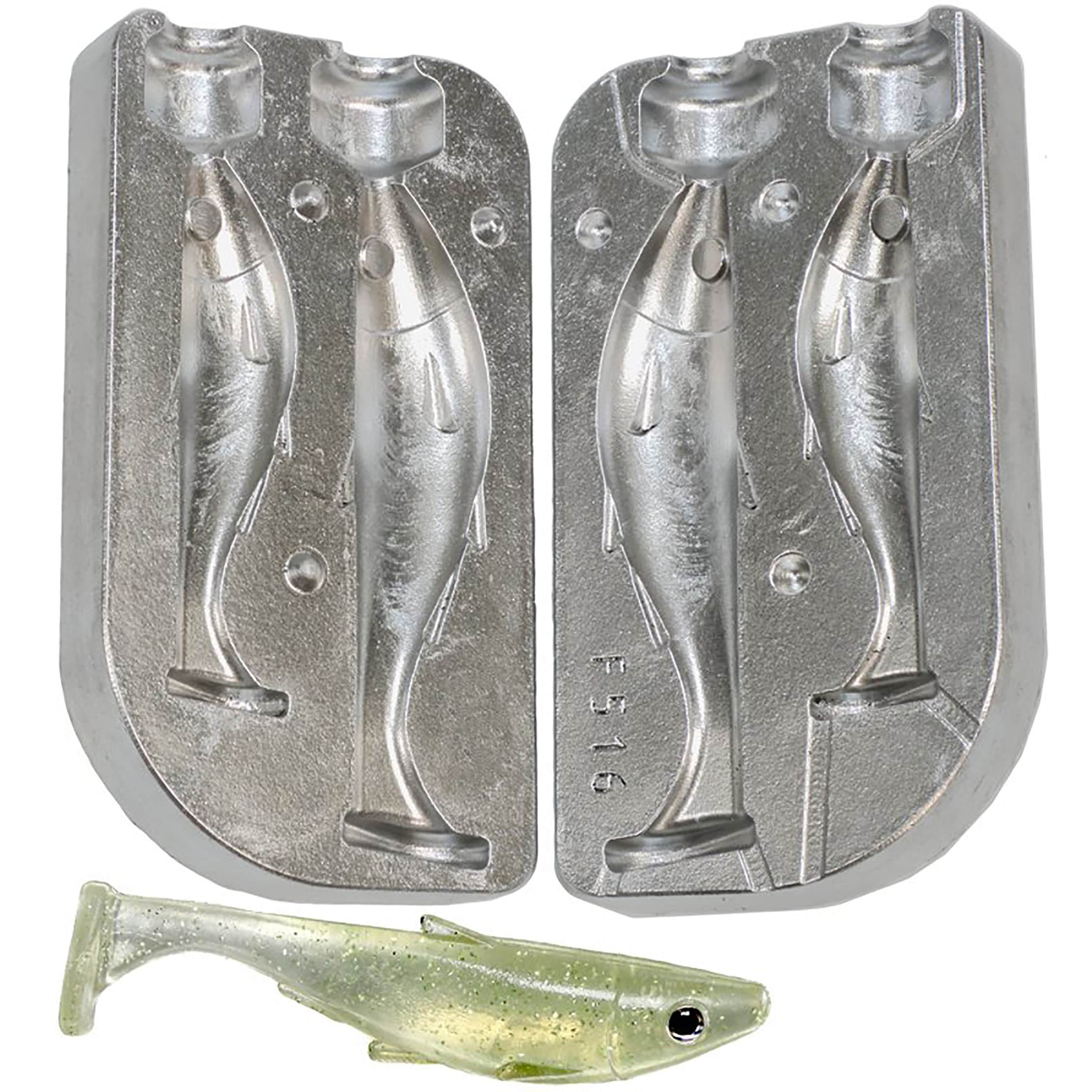 Soft Plastic Swim Bait Mold 