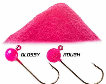 Stardust Plastic Coating Powder for Fishing Weights Color: UV Pink