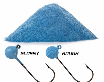 Stardust Plastic Coating Powder for Fishing Weights Color: Sea Blue