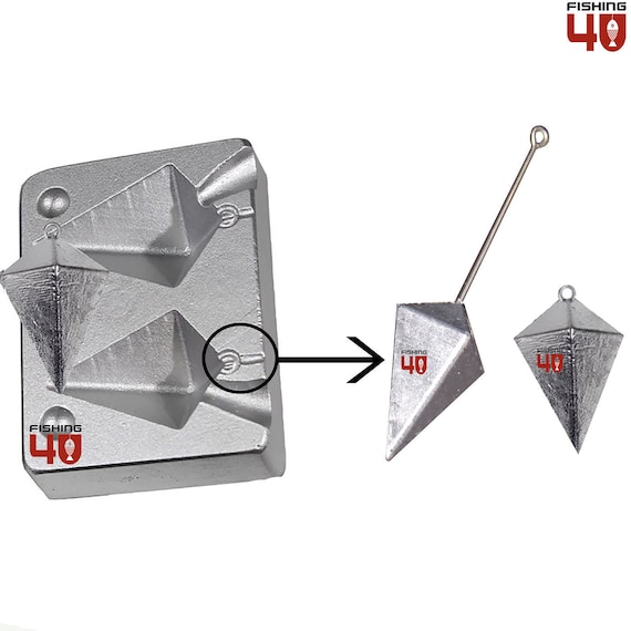 Pyramid 130-180g Fishing Lead Sinker Mould/sea Fishing