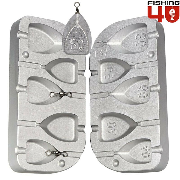 Fishing Sinker Mold Etsy Canada