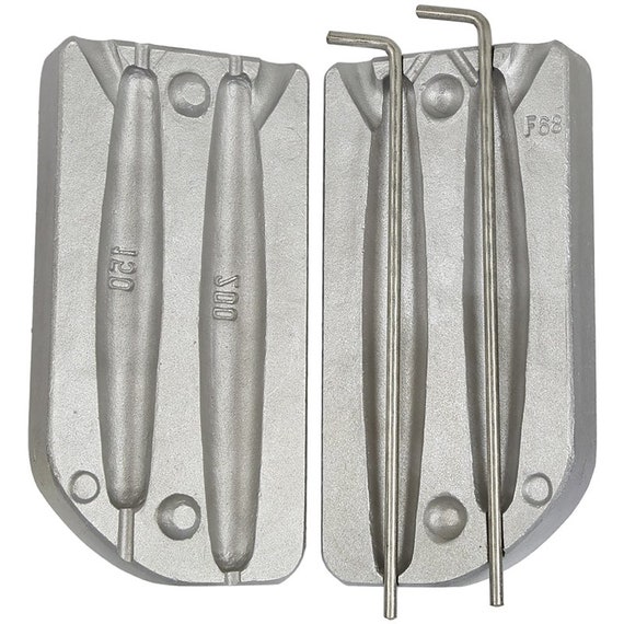 Barrel Frontzone In-liner Fishing Lead Mould 150-200g Lead Mold Weights &  Sinkers -  Canada