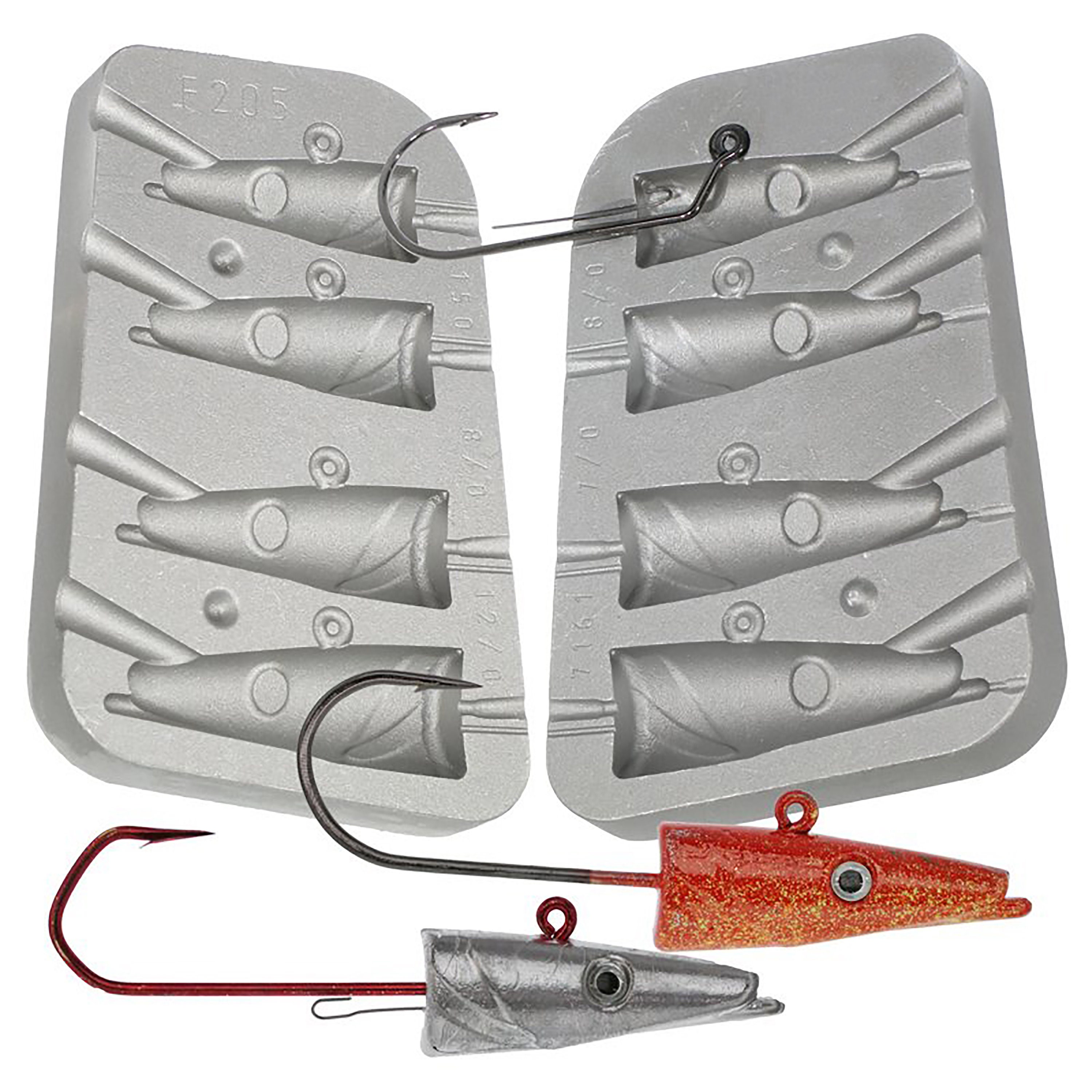 Buy Crazy Sand Eel Mould 60-80-100-120g Fishing Jig Head Mould