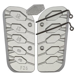 Coffin Inline Weights mold 6-8-10-12-15g Aluminum Mold Weights & Sinkers