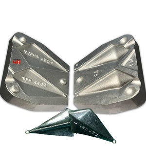 Elevator Fox Style Sinker Mold 113-128g/ 2oz-4.4oz fishing lead sinker mold Kite Lead weight
