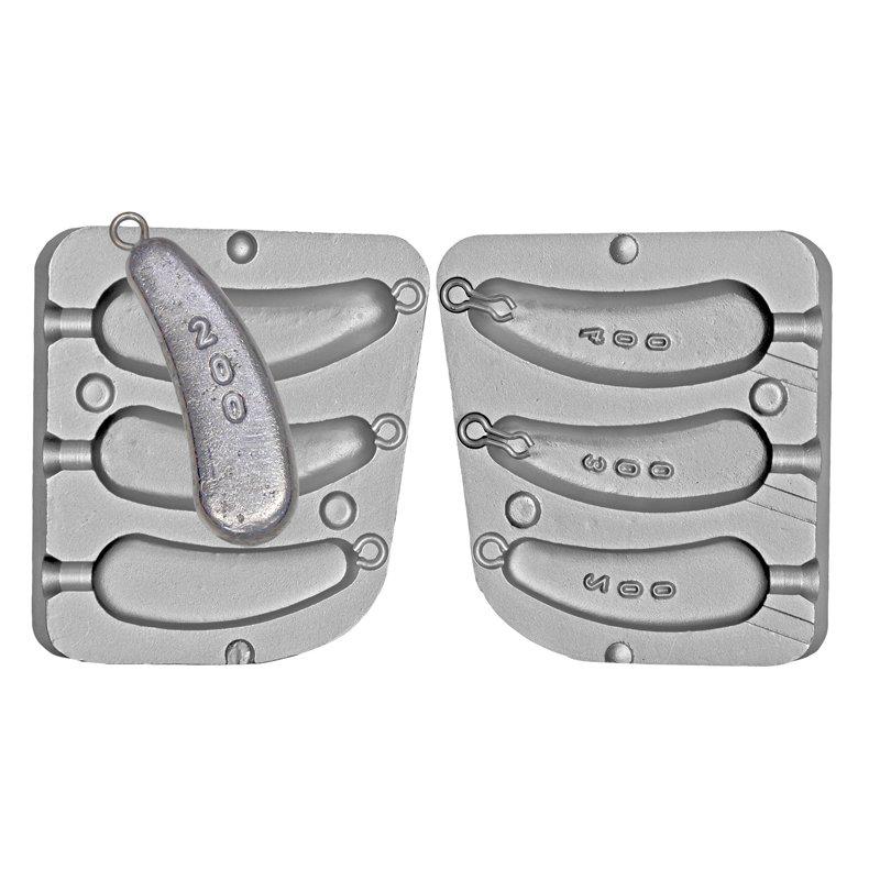 Trolling Weight Mold 200-300-400g Norwegian Style Heavy Boat Mould 7-10-14oz